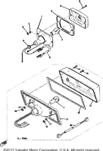 Seat, Base 1971 SL338B 821-84712-00-00