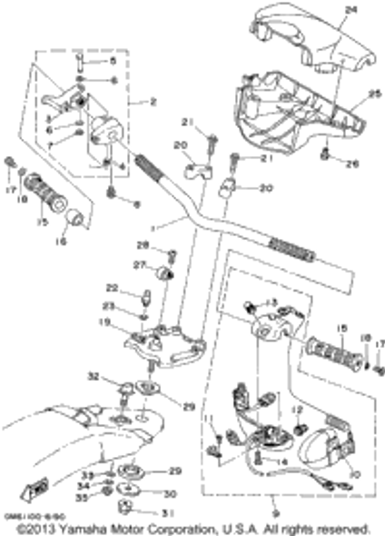 Handle (USA) 2001  SUPER JET (SJ700AZ) FX1-61552-00-00