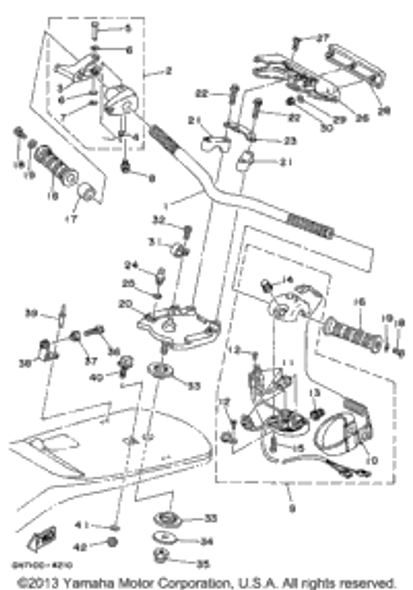 Column, Steering 1995  SUPER JET (SJ700T) EW2-61540-01-00