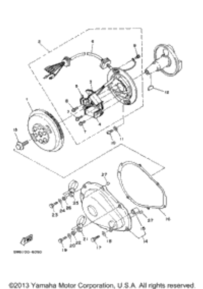 Coil, Charge 2011  SUPER JET (SJ700BK) 62T-85520-01-00