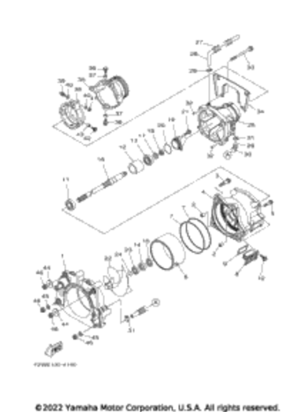 Shaft, Drive 2021  HOWITH AUDIO (GP1800DW) 6S5-G5511-00-00