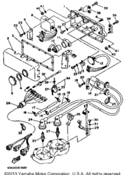 CDI Unit Assembly 1993WAVE RUNNER PRO VXR (WRB700R) 6M6-85540-01-00 CDI Unit Assembly 1993WAVE RUNNER PRO VXR (WRB700R) 6M6-85540-01-00
