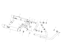 Victory Shield, Muffler, Right 2003  Ca Touring Cruiser All Options (V03Tb16) 1013434