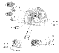 Victory Shifter Drum Asm. (Incl. Bearing, Drum, Pins) 1999  Standard Cruiser (V99Cb15Dbz) 1341212