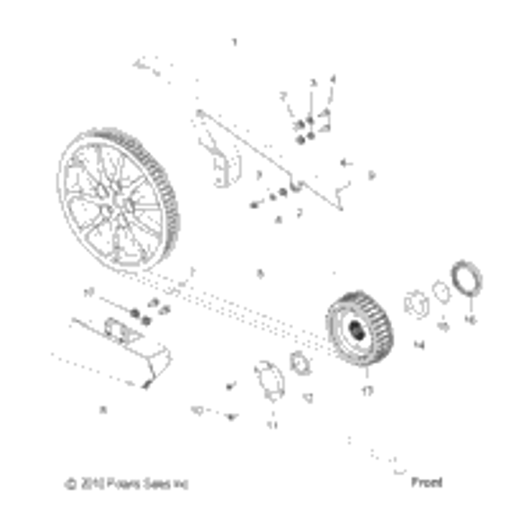 Victory Sprocket, Drive, 33T Rbl, Wide 2013  Hammer 8 Ball/S Intl (V13Ha36/Hs36) 3235061