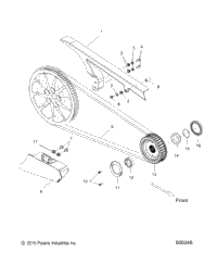 Victory Sprocket, Drive, 33T Rbl, Wide 2017  Hammer S All Options (V17Chrab) 3235061