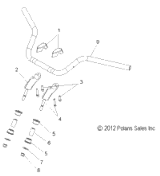Victory Handlebar, Pullback, Jt Black 2015  Vegas 8-Ball (V15Ga36Na/Naa/Nac/Ea) 5336128-626