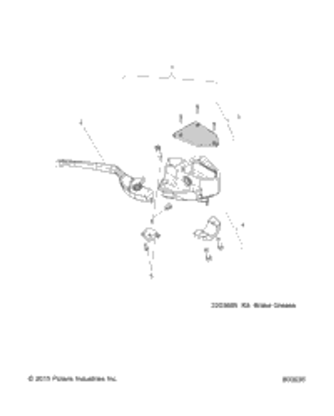 Victory Kit, Cap Set, M/C, Front [Incl. Diaphragm, Plate Diaphragm, Screws] 2017  Vegas All Options (V17Cvbab) 1912686-266