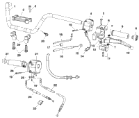 Victory Handlebar-Std Cruiser 1999  Standard Cruiser (V99Cb15Da) 5243728
