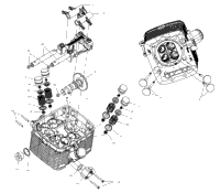 Victory Camshaft-Rear 2001  Deluxe Cruiser (V01Cd15Li) 5132283