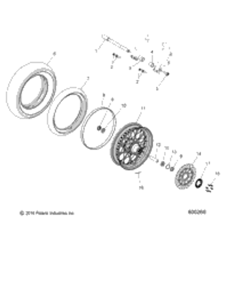 Victory Tire, Front, 130/90/16, Www 2017  High Ball All Options (V17Cwaab/Cwbab) 5414630