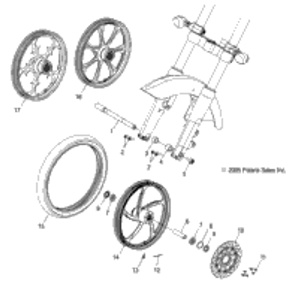 Victory Rotor, Brake 2007  Jackpot/Ness All Options (V07Xb26/Bc26) 1910623