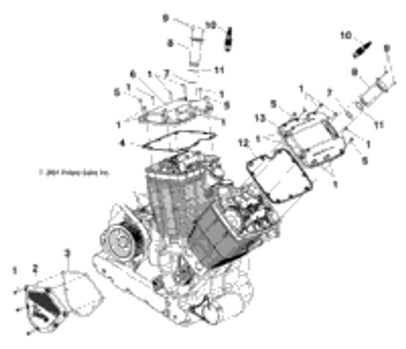 Victory Cover-Valve,Front,Mach 2001  Deluxe Cruiser (V01Cd15Ci) 5132170