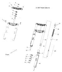 Victory Asm., Bracket. Lower, Black 2008  Vision All Options (V08Sb36/Sd36) 1822786-067