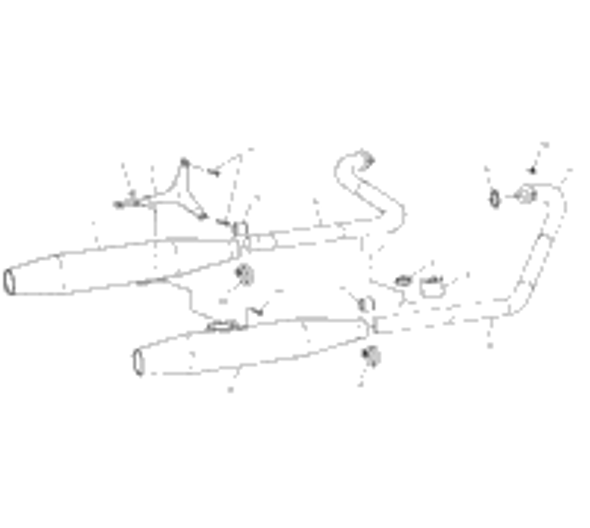 Victory Pipe,Asm,Exhaust,Rr,Std Crs (Incl. Shield) 2001  Deluxe Cruiser (V01Cd15Uh) 1261036