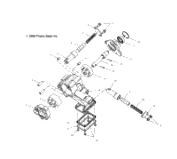 Victory Asm., Oil Pump 2001  Deluxe Cruiser (V01Cd15Ui) 2540060