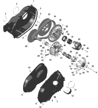 Can-Am Lever Set 2022  Defender PRO HD10 - DPS - North America 420248688
