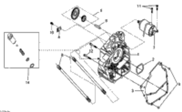 Can-Am Starter Motor 2013  DS 250 NA, CE & INT S31200RB1000