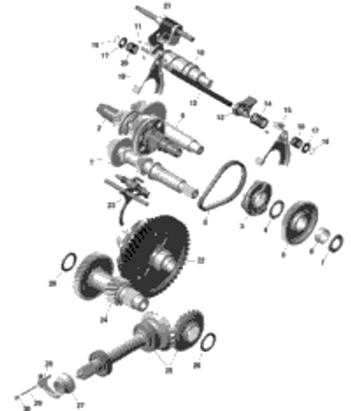 Can-Am Shifting Drum 2022  Defender PRO HD10 - XT - North America 420657547