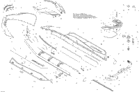 Sea-Doo Foot Support 2015 SAR 155 291004055