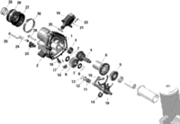 Sea-Doo Servomotor Ass'y 2022 GTI SE 170 420265844