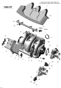 Sea-Doo Idle Bypass Valve 2011 GTS Pro 130 420963051