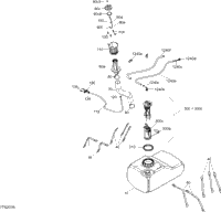 Sea-Doo Fuel Tank 2020 WAKE 170 275500962