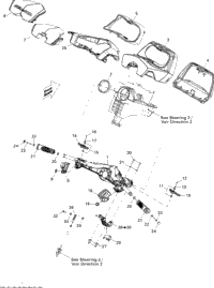 Sea-Doo Steering 2011 GTX LTD iS 260 277001596