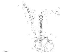 Sea-Doo Fuel Tank Ass'y 2016 Wake 275500783