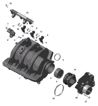 Sea-Doo Throttle Body 2023 SPARK 90 - 3UP 420893144