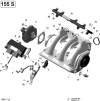 Sea-Doo Throttle Body 2017 GTX 420892591