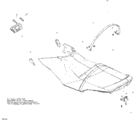 Sea-Doo Seat Ass'y 2017 SAR 155 269002803