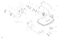 Sea-Doo Muffler 2022 GTI 90 274001618