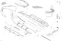 Sea-Doo LH Floorboard 2014 SAR 155 291004119