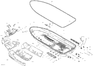 Sea-Doo Drilled Hull 2021 GTI 90 292002445