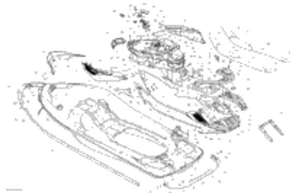 Sea-Doo Upper Body Ass'y 2014 GTX LTD iS 260 291003462