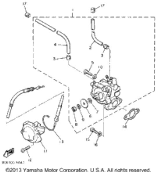 Screw, Bind 1990 PHAZER II (PZ480P) 98902-04020-00