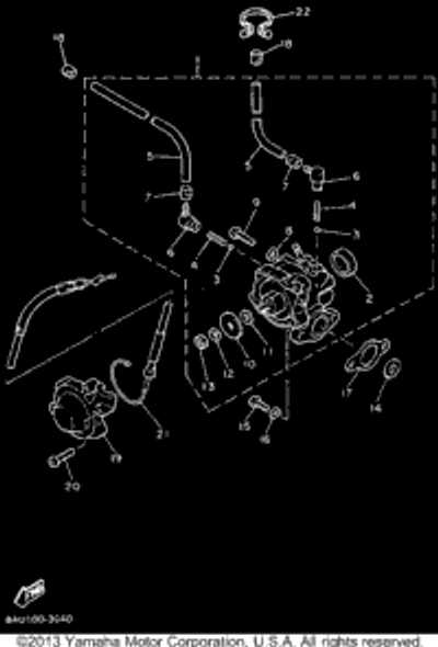 Screw, Bind 1993 VK540 II (VK540ET) 98902-04020-00