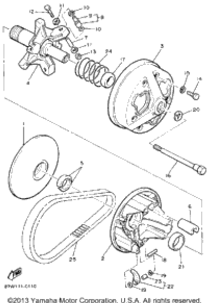 Bolt 1990 PHAZER II (PZ480P) 97022-05035-00