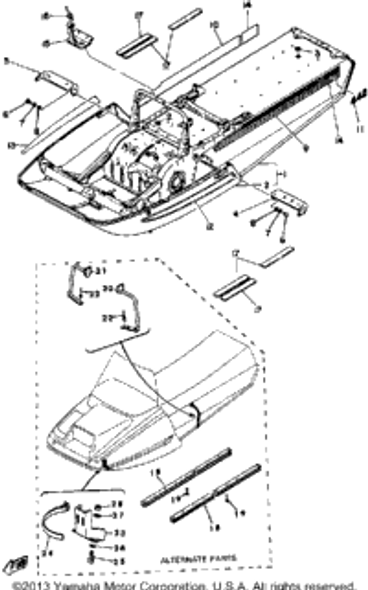 Rivet, Blind 1980 EX440D 90267-48053-00