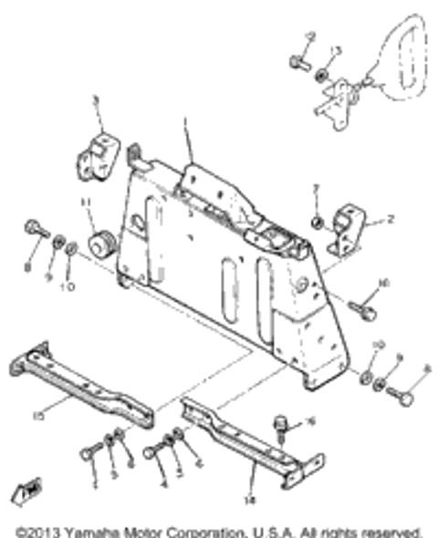 Washer, Plate 1987 ET340TL 92901-08600-00