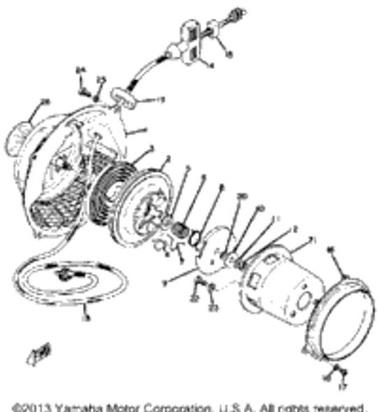 Washer, Flat 1974 GP433F 807-15726-01-00