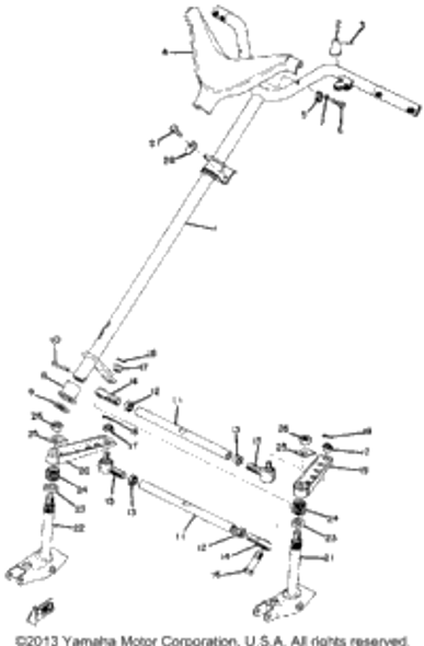 Pin, Cotter 1974 GP292F 91401-25030-00