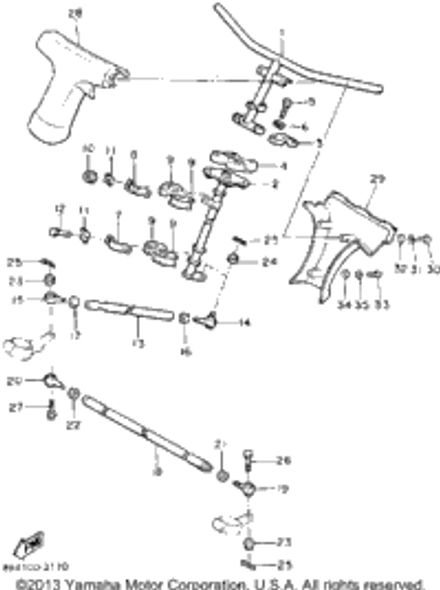 Screw, Pan Head 1992 ENTICER II LT (ET410TRS) 98506-05008-00