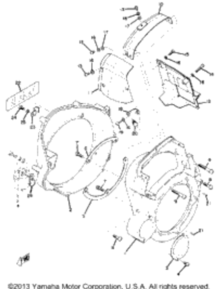 Screw, Pan Head 1974 GP292F 98506-06050-00