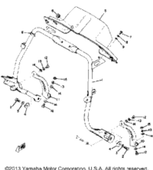 Washer 1974 GP433F 92906-05200-00