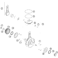 KTM PRIMARY WHEEL 2009 530 EXC USA 78032000233