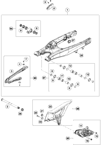 KTM CLUTCH DISC KIT As Required 2016 500 EXC SIXDAYS 78932010033