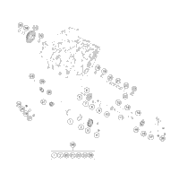 KTM CLUTCH DISC PACKAGE 2021 350 EXC-F Engine 79532010033
