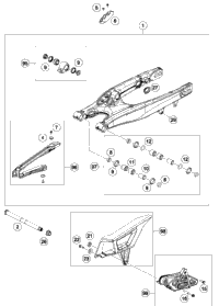 KTM CLUTCH DISC KIT As Required 2016 450 XCW 78932010033